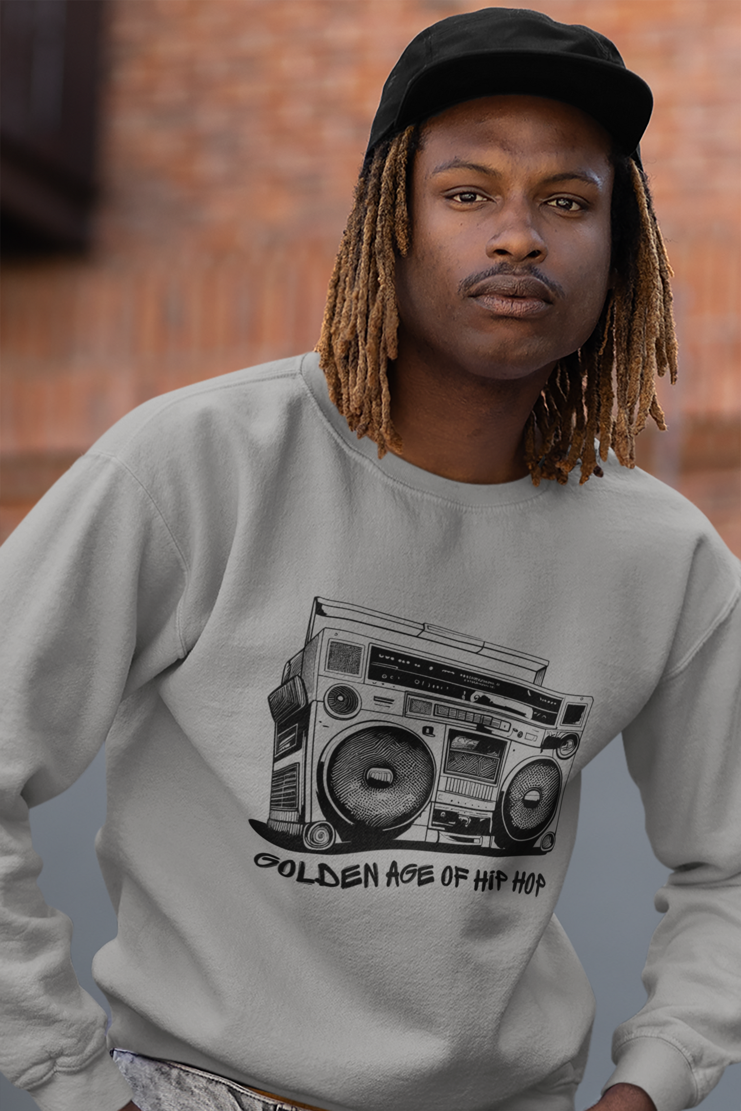 Golden Age of Hip Hop Crew Sweatshirt