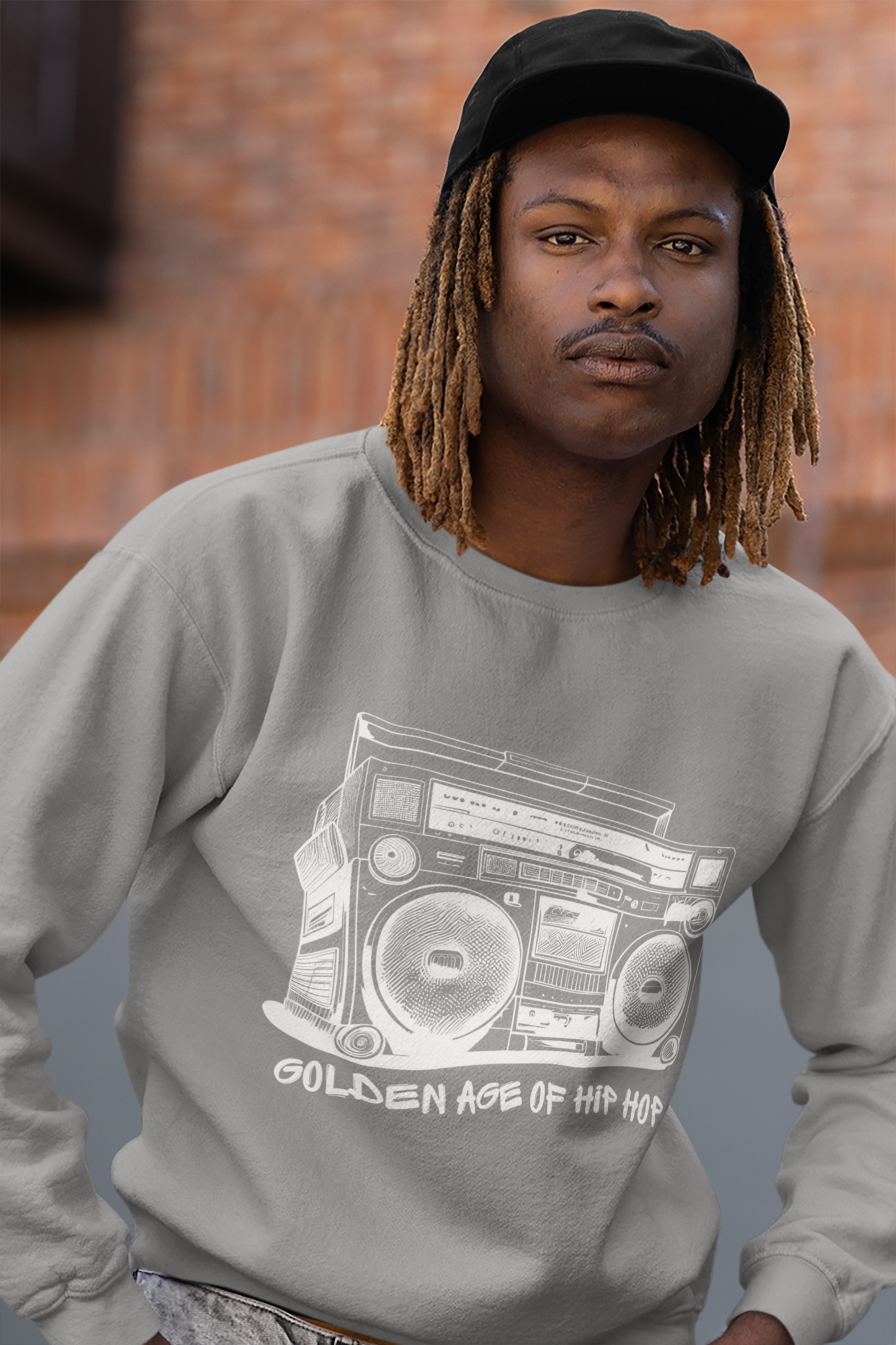 Golden Age of Hip Hop Crew Sweatshirt