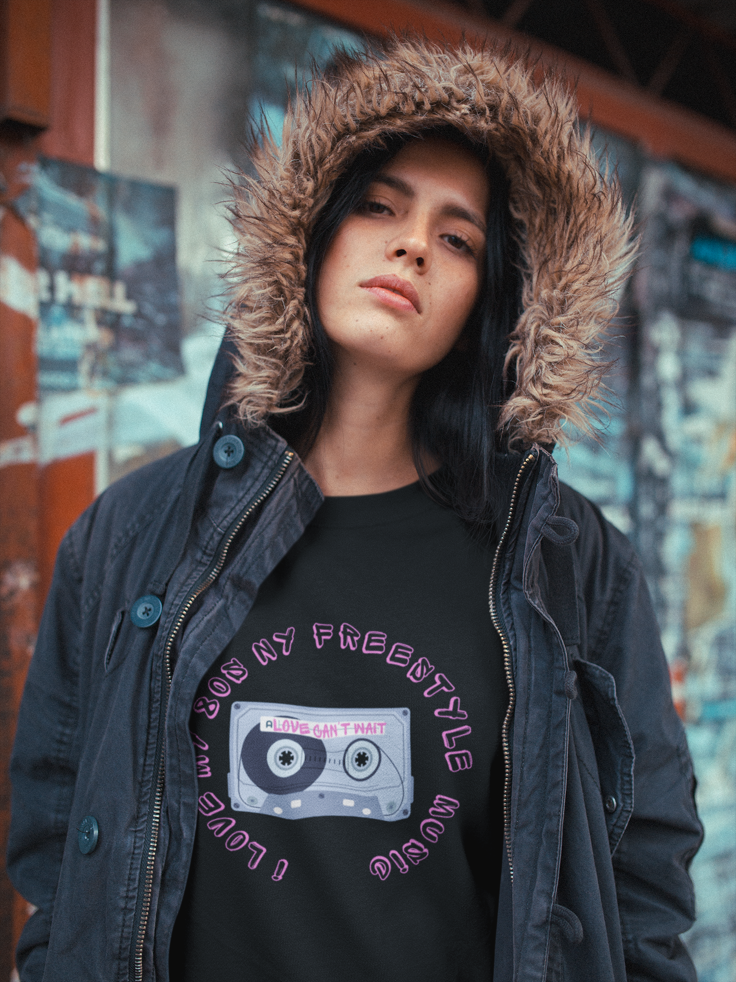 I Love My 80s Freestyle Music Sweatshirt