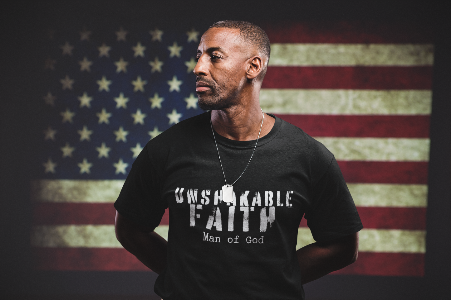 Unshakeable Faith: Man Of God Tee