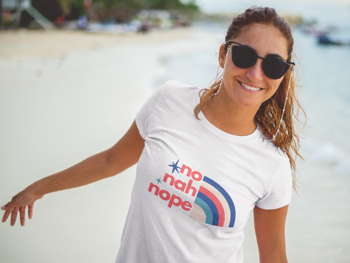 Nope Vibes Only Graphic Tee