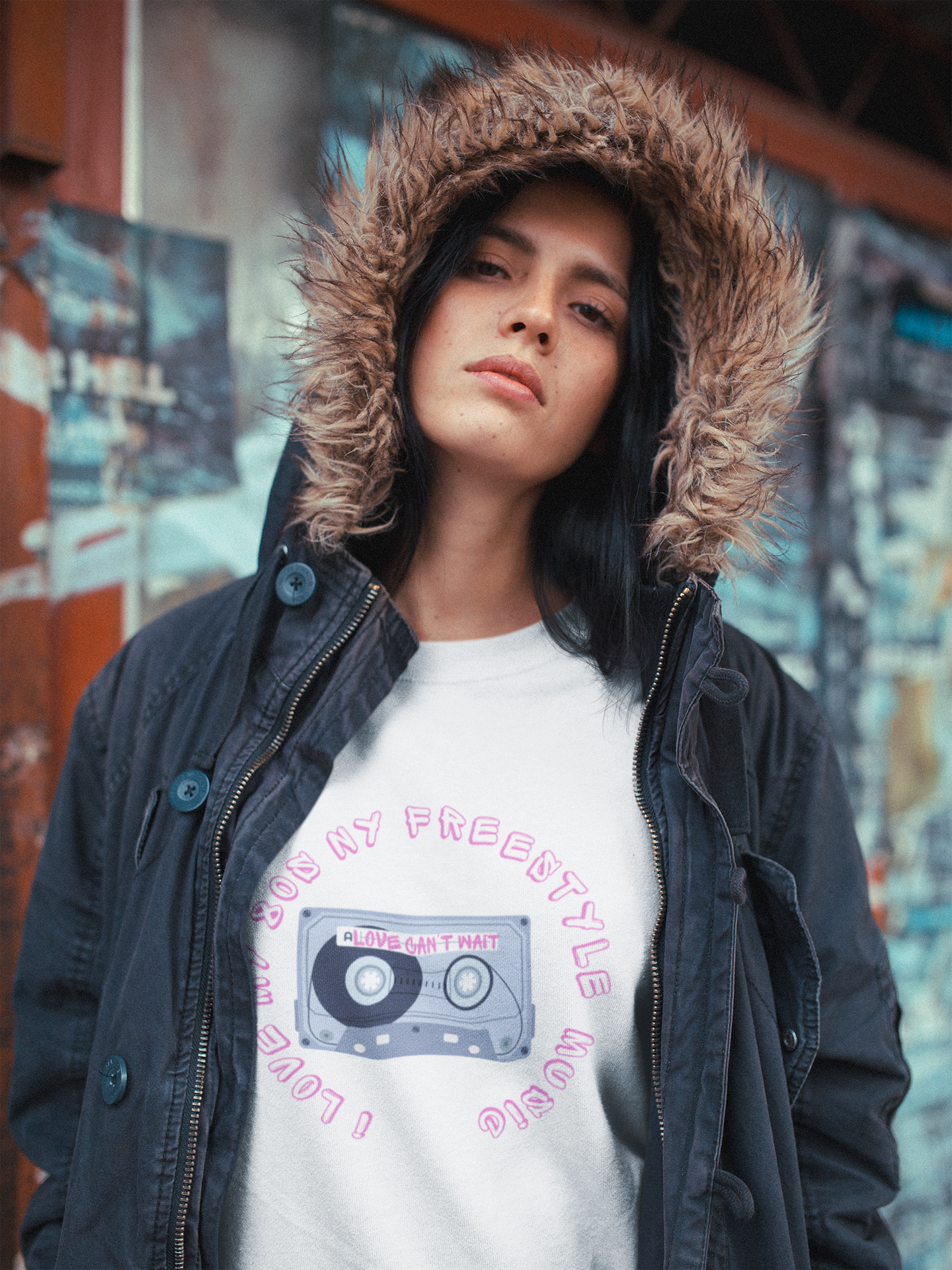 I Love My 80s Freestyle Music Sweatshirt