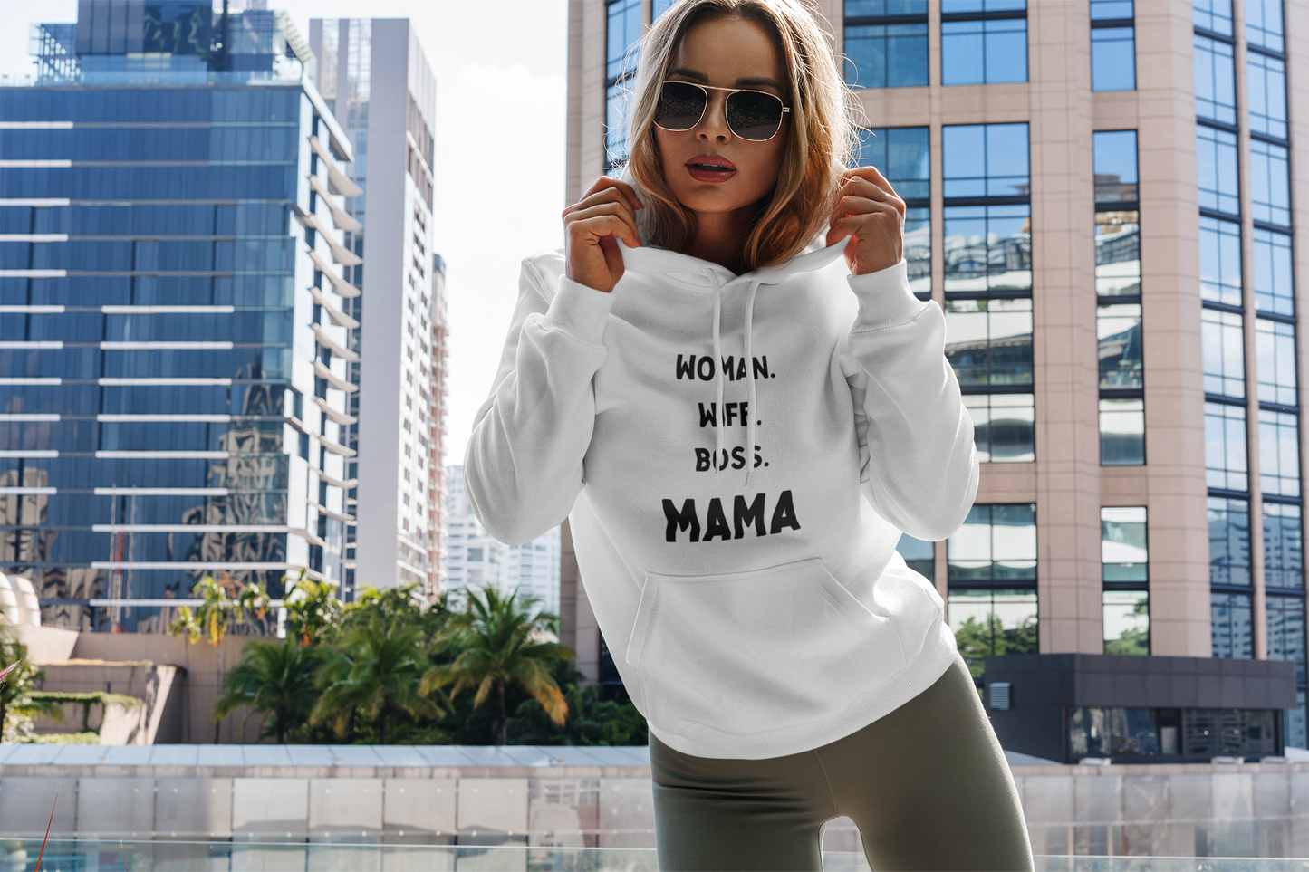 MAMA. The Real Boss Hoodie