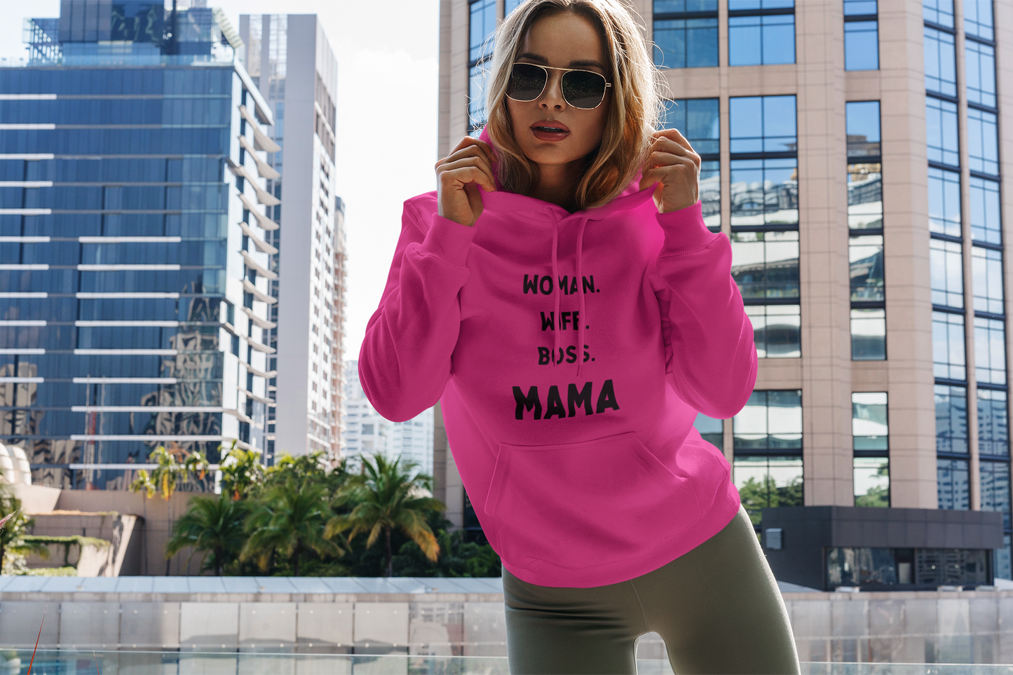 MAMA. The Real Boss Hoodie