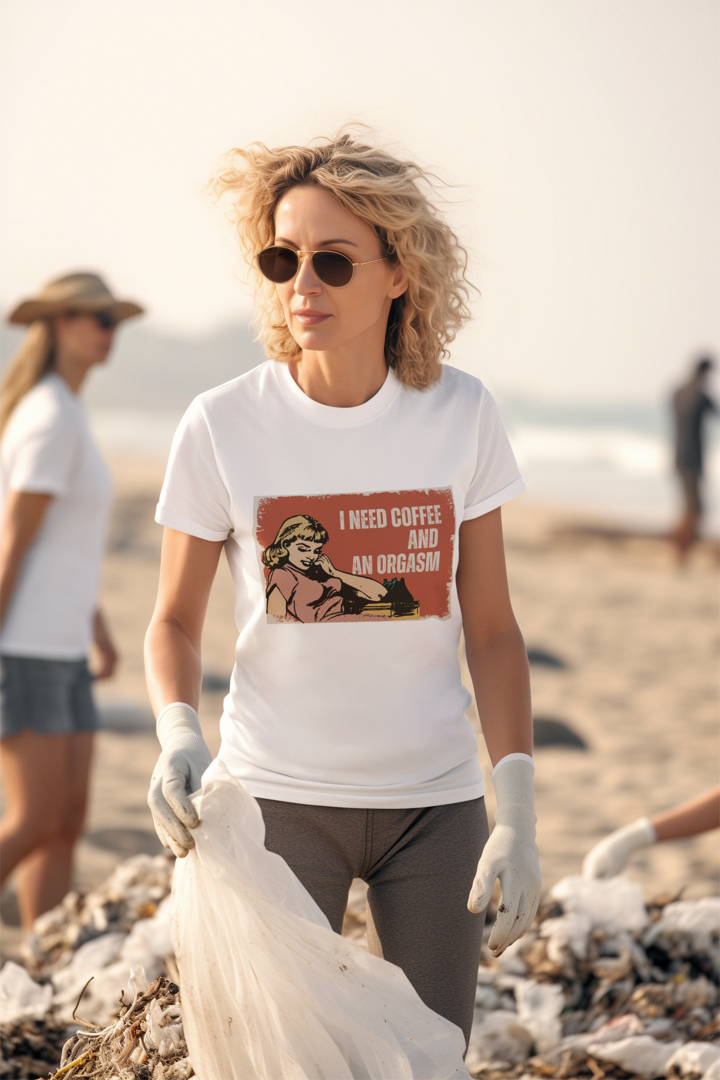 "I Need Coffee and an Orgasm" Funny NSFW Graphic Tee – Cancel Ready Collection